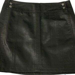 Free People Black Mini Skirt Casual